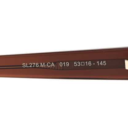 Saint Laurent Acetate Mica Cat Eye Sunglasses SL 276 Brown 7 of 8