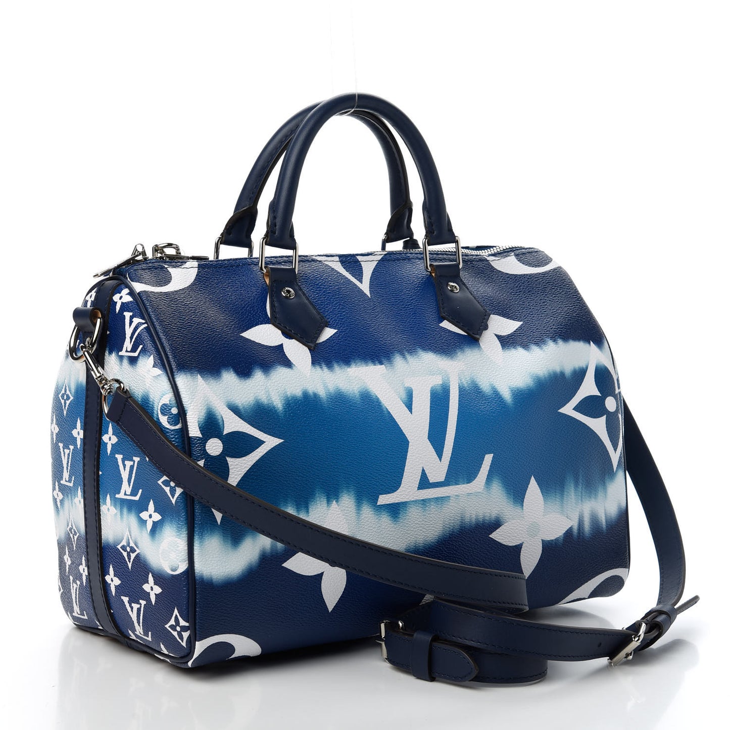 Monogram Escale Speedy Bandouliere 30 Blue