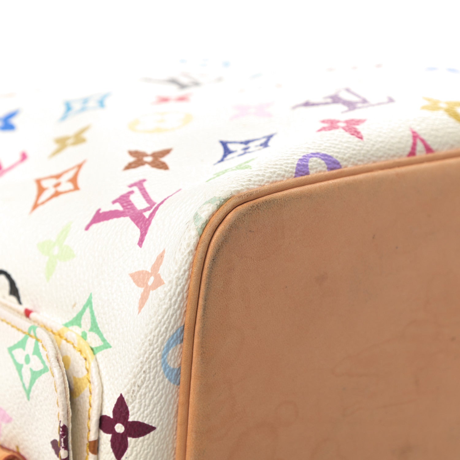 Louis Vuitton Monogram Multicolor Petit Noe White 9 of 14
