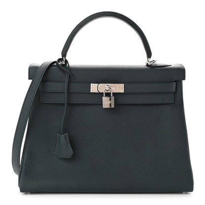 Hermes Togo Kelly Retourne 32 Vert Cypress 1 of 11