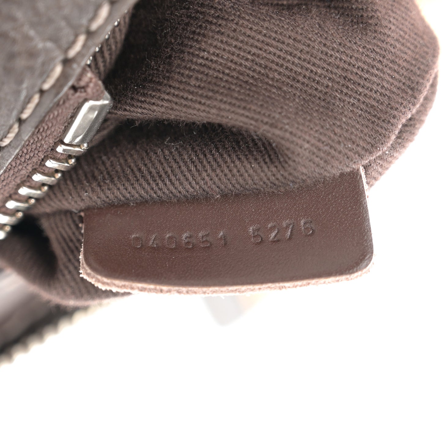 Calfskin Small Paddington Satchel Brun