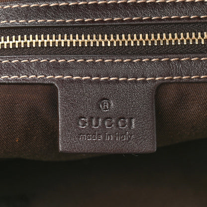Gucci Monogram Large Wave Hobo Dark Brown 6 of 10