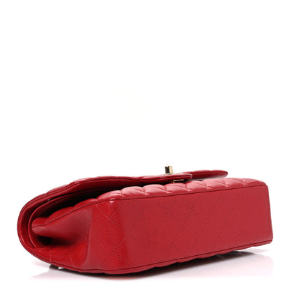 Chanel Caviar Quilted Medium Double Flap Red 4 of 10