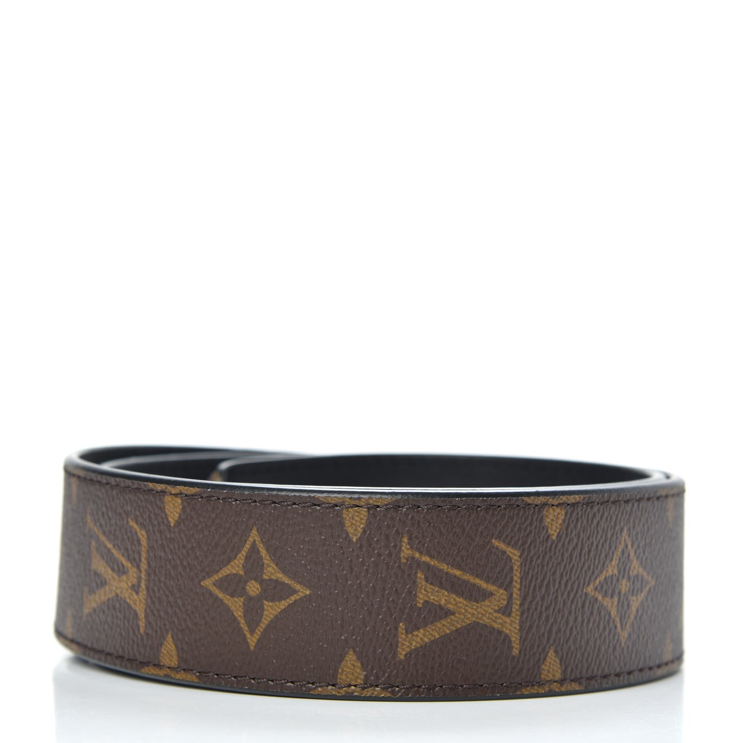 Louis Vuitton Monogram Bandouliere Shoulder Strap Black 2 of 5