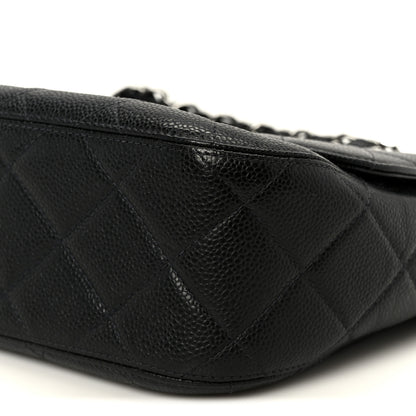 Chanel Caviar Quilted Jumbo Single Flap Black 12 of 12