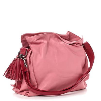 Loewe Calfskin Flamenco Shoulder Bag Pink 2 of 5