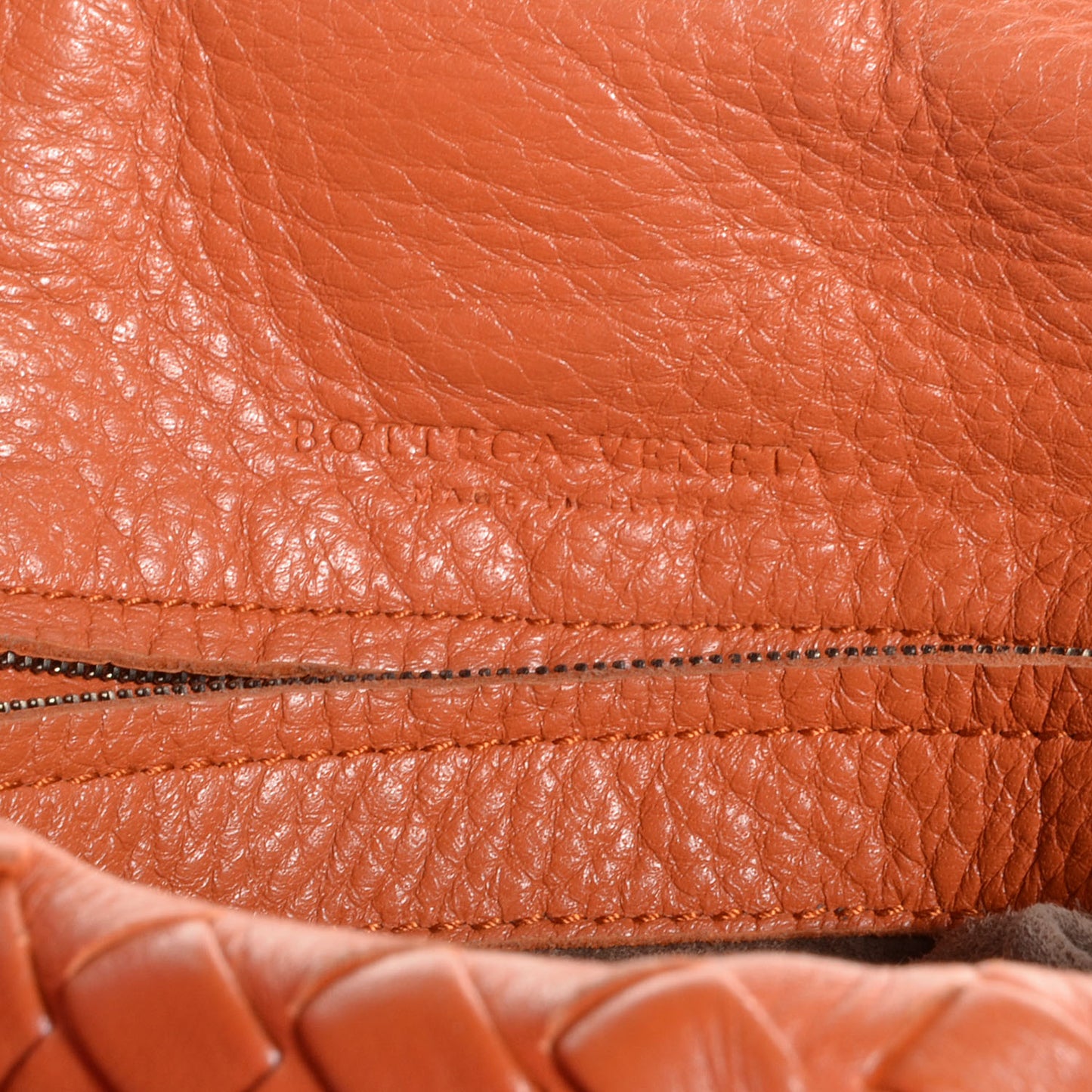 Cervo Deerskin Large Hobo Copper