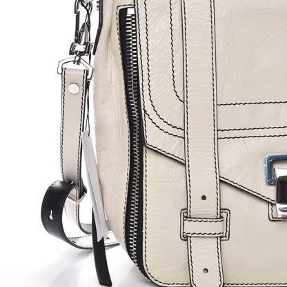 Proenza Schouler Crackled Lambskin PS1 Plus Zip Backpack Clay 9 of 14