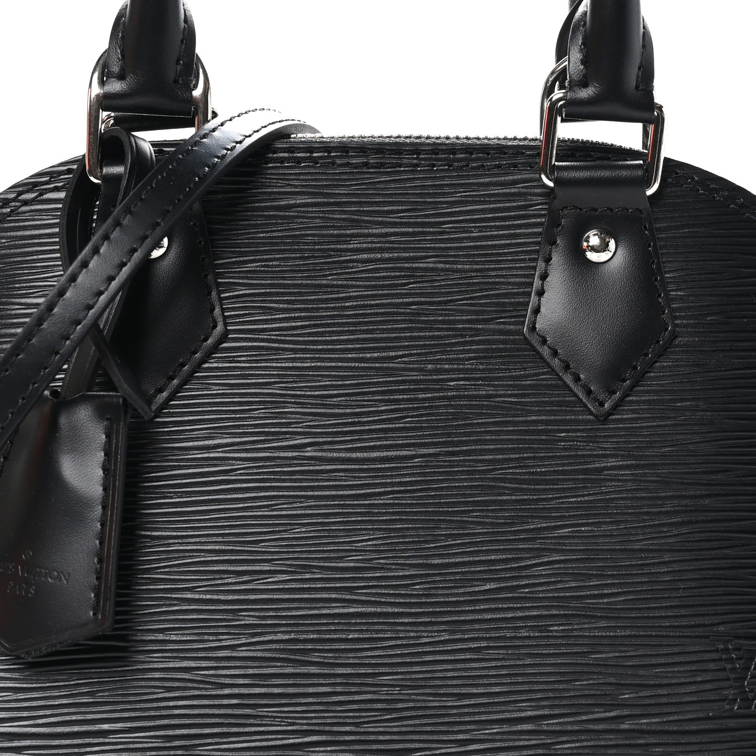Louis Vuitton Epi Alma BB Black 7 of 10
