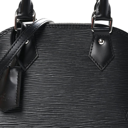 Louis Vuitton Epi Alma BB Black 7 of 10