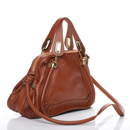 Chloe Calfskin Medium Paraty Brown Delight 4 of 8
