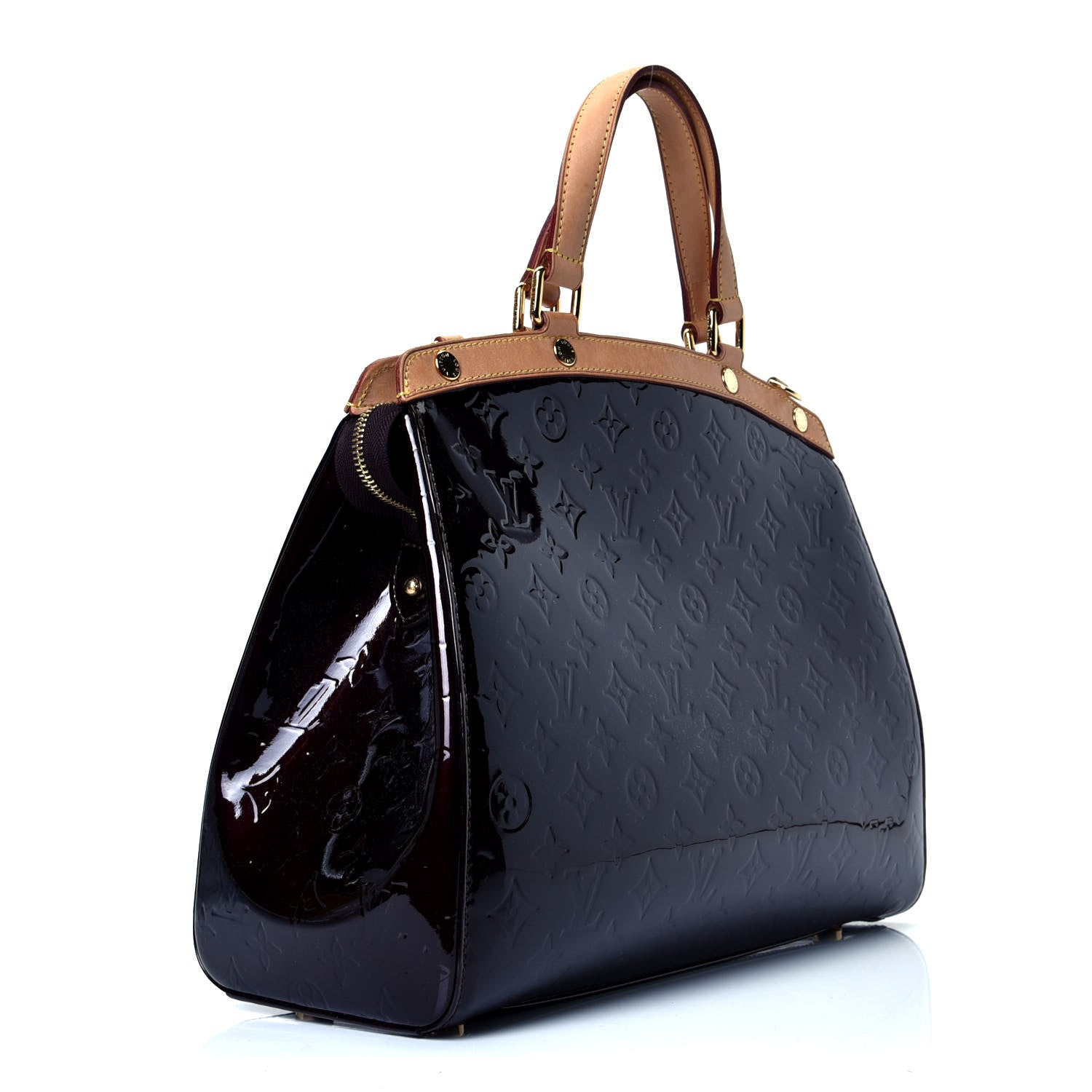 Louis Vuitton Vernis Brea GM Amarante 2 of 4