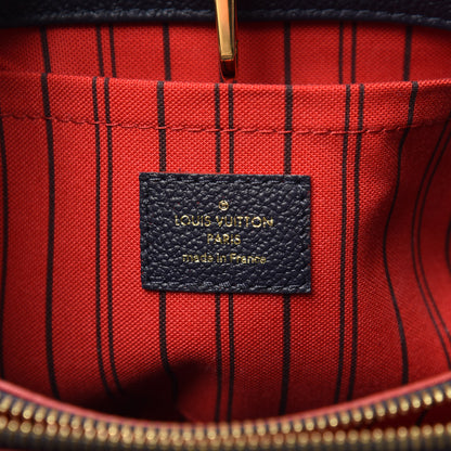 Louis Vuitton Empreinte Montaigne BB Marine Rouge 7 of 9