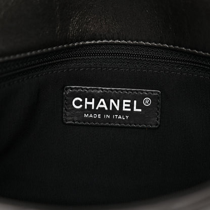 Chanel Metallic Calfskin Quilted Chain All Over Flap Bag Grey 6 of 10