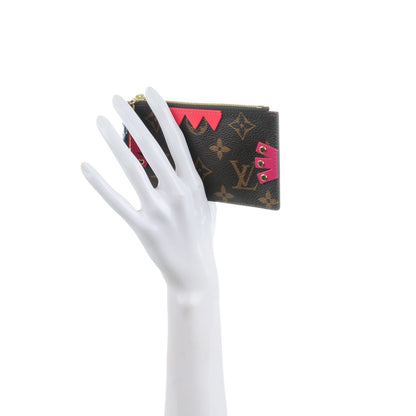 Louis Vuitton Monogram Totem Key Pouch Flamingo 2 of 7