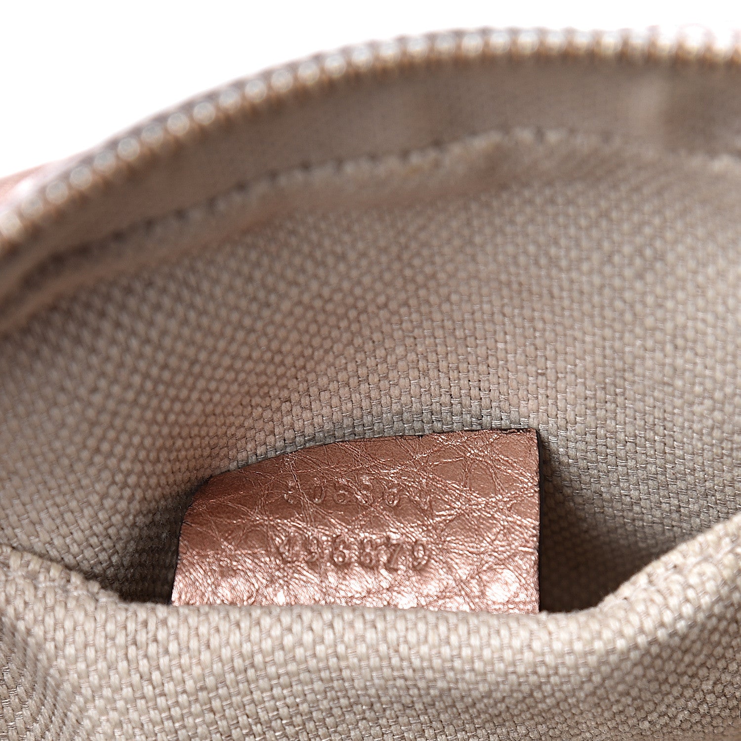 Gucci Metallic Pebbled Calfskin Small Soho Disco Bag Pink 7 of 14
