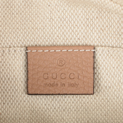 Gucci Pebbled Calfskin Small Soho Disco Bag Camelia 6 of 7