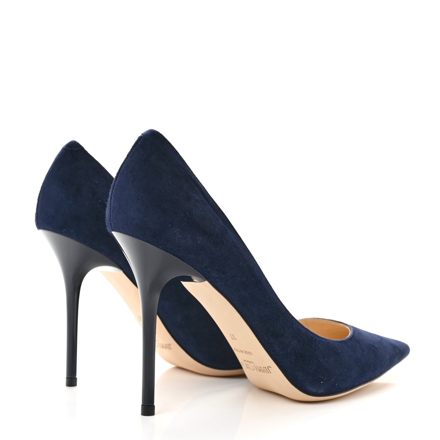 Suede Abel Pumps 37 Navy