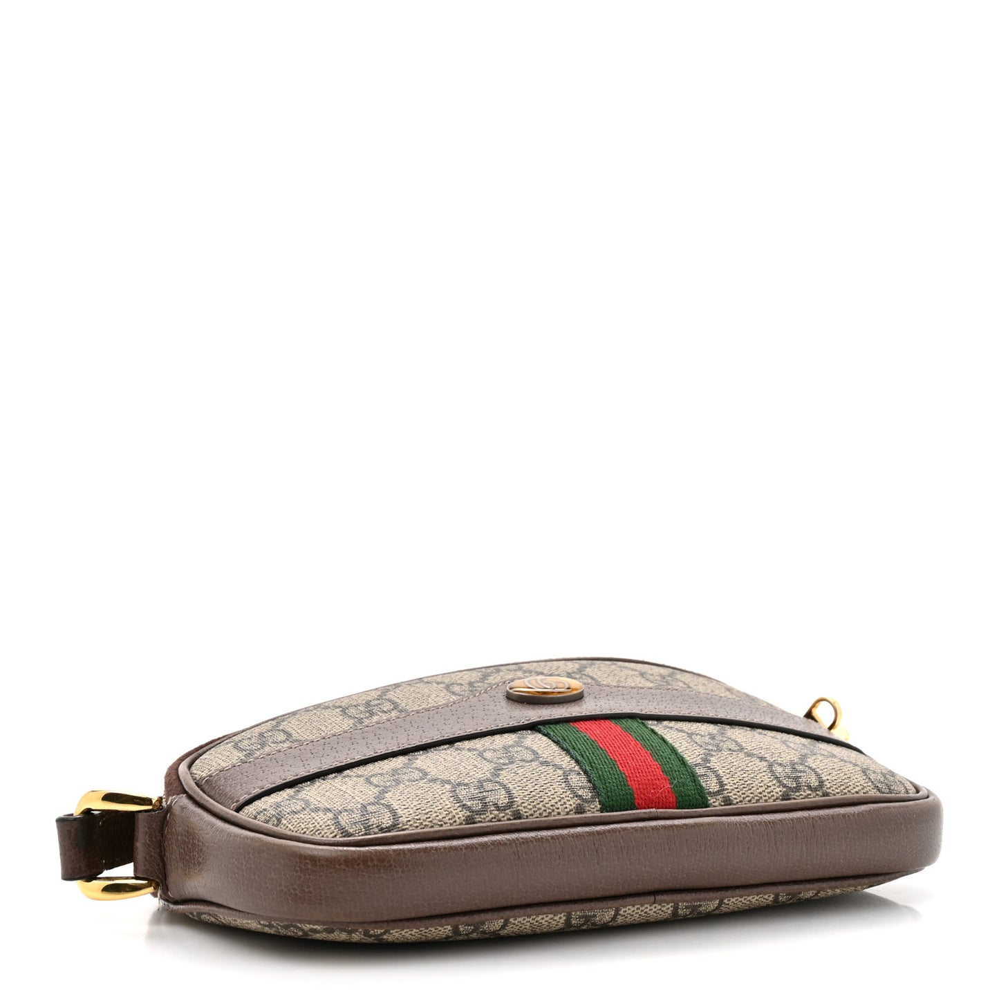 GG Supreme Monogram Web Mini Ophidia GG Bag Brown