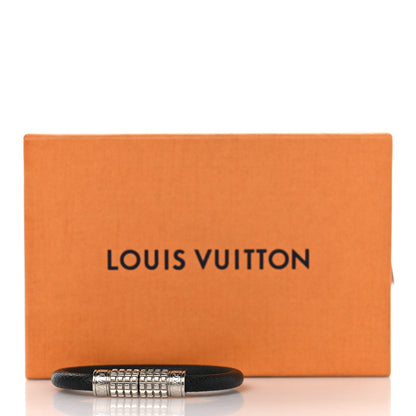 Louis Vuitton Damier Graphite Digit Bracelet 19 8 of 10