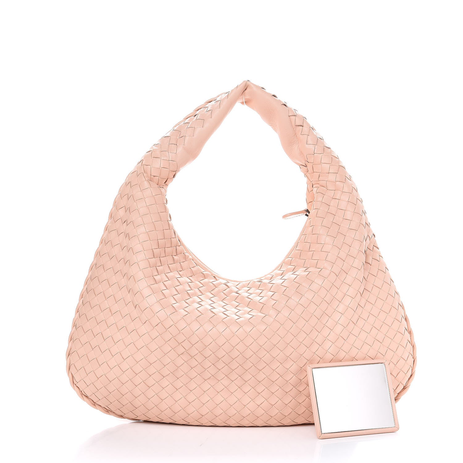 Bottega Veneta Nappa Intrecciato Medium Veneta Hobo Flamingo 1 of 9