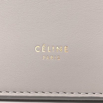 Celine Smooth Calfskin Mini Clasp Bag Light Grey 6 of 11