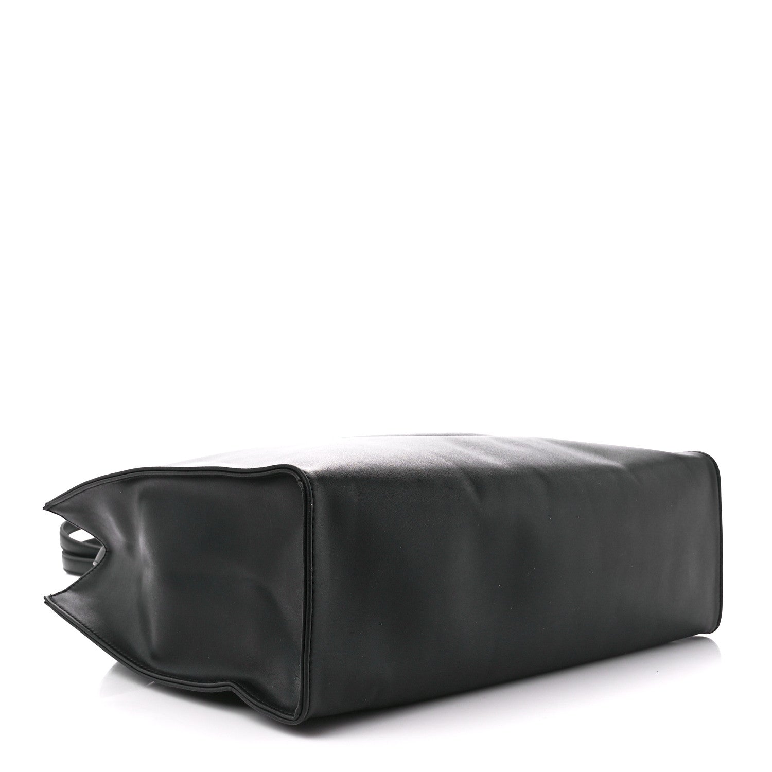 Telfar Vegan Leather Medium Shopping Bag Black 4 of 11