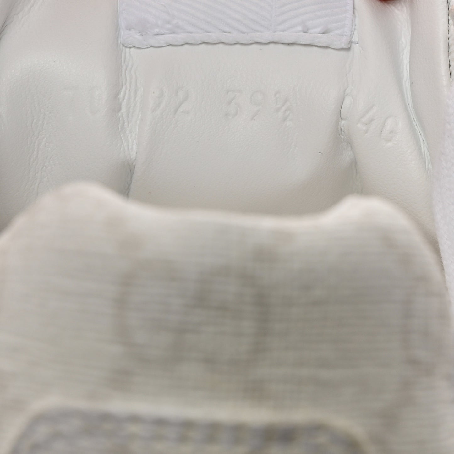 GG Supreme Monogram Womens Rhyton Sneakers 39.5 White