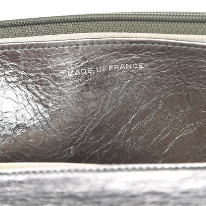 Chanel Metallic Aged Calfskin Quilted Reissue Wallet On Chain WOC Green 7 of 17