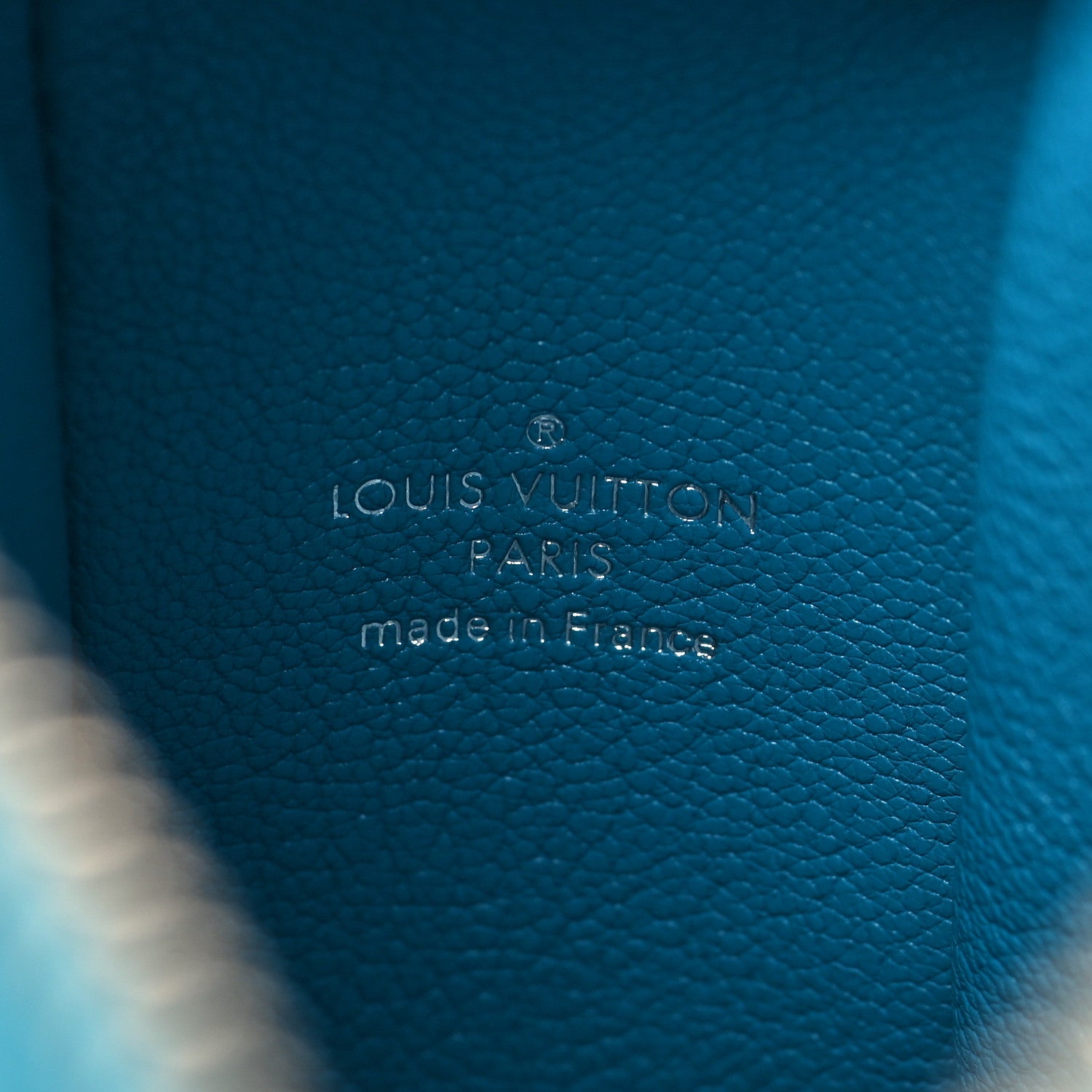 Louis Vuitton Ostrich Side Trunk PM Candy Blue 6 of 9