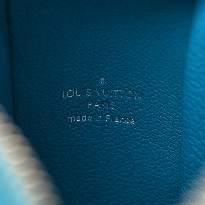 Louis Vuitton Ostrich Side Trunk PM Candy Blue 6 of 9