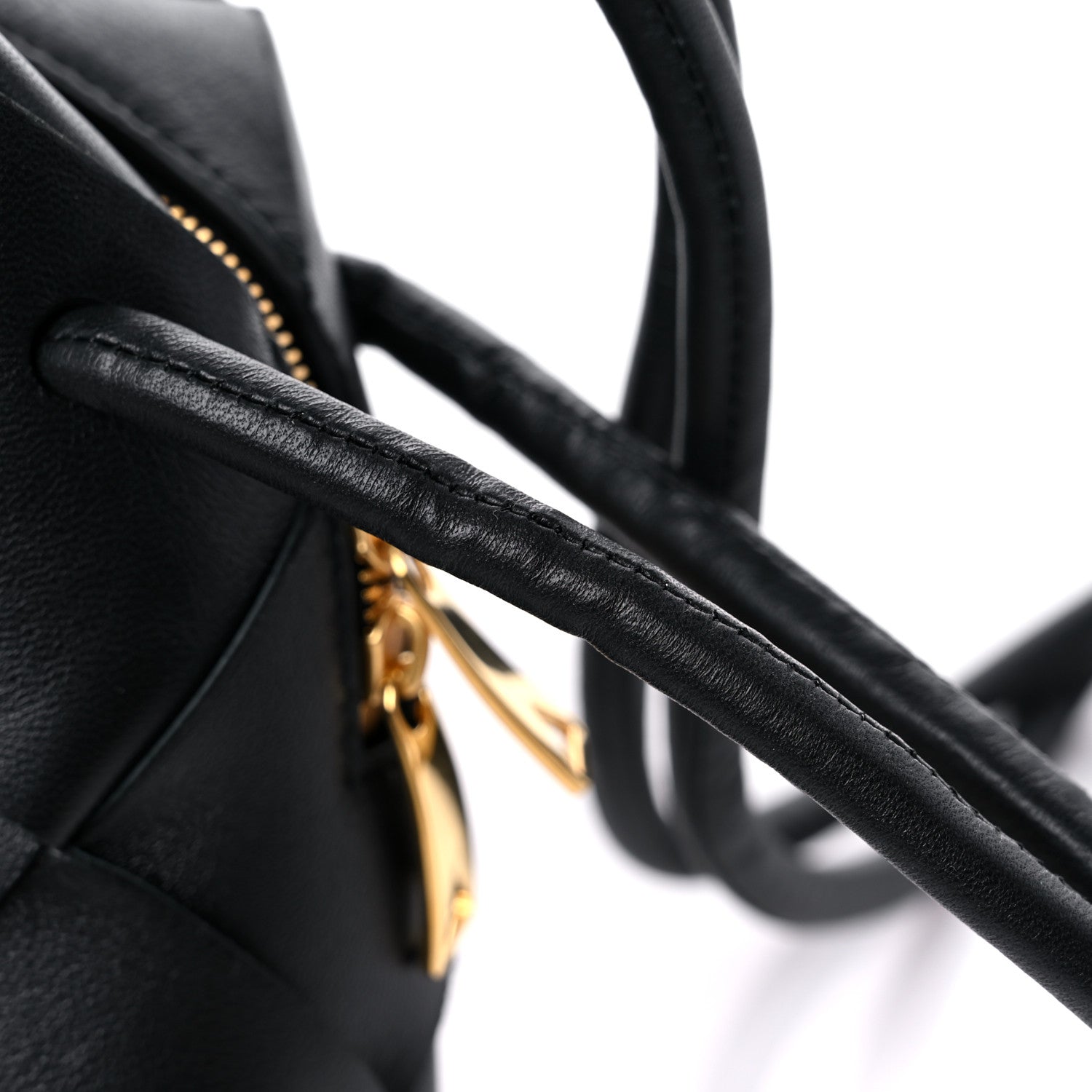 Bottega Veneta Lambskin Maxi Intrecciato Mini Cassette Camera Bag Black 11 of 11