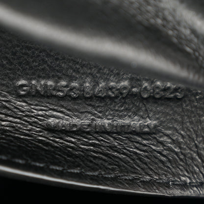 Saint Laurent Patent Calfskin Matelasse Monogram Small Vicky Chain Bag Black 7 of 11
