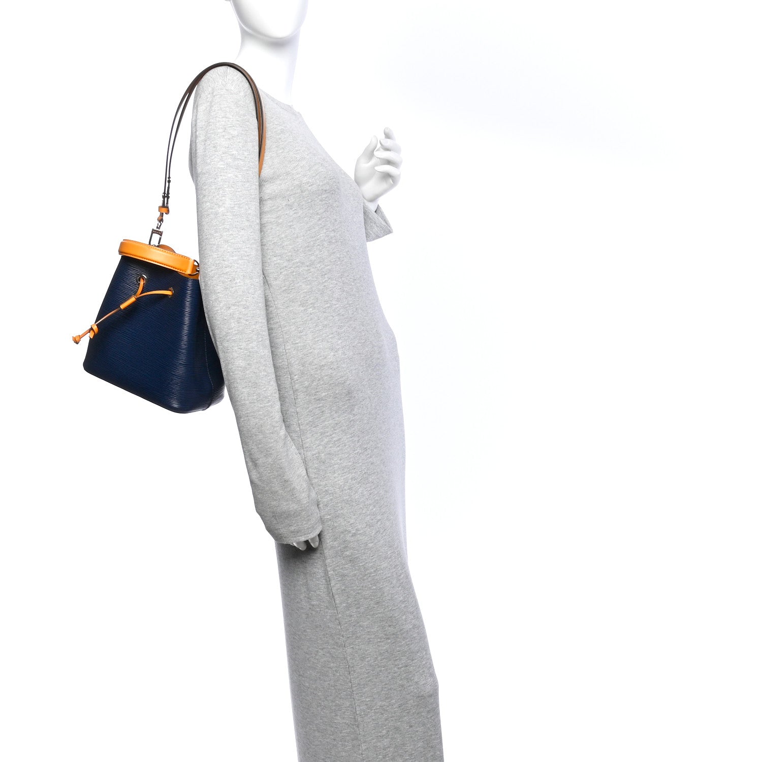 Louis Vuitton Epi Neonoe BB Indigo Safran 2 of 11