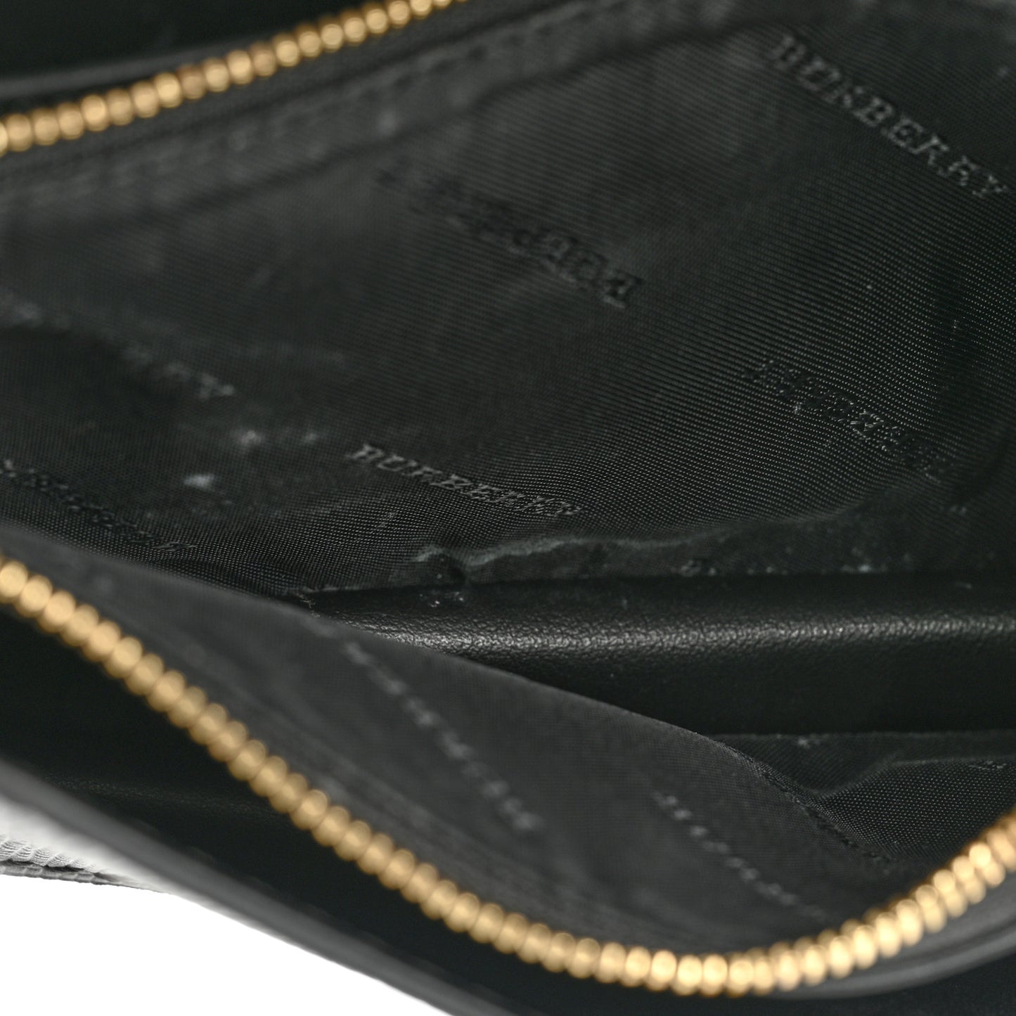 Metallic Calfskin House Check Sequin Small Madison Buckle Bag Gold