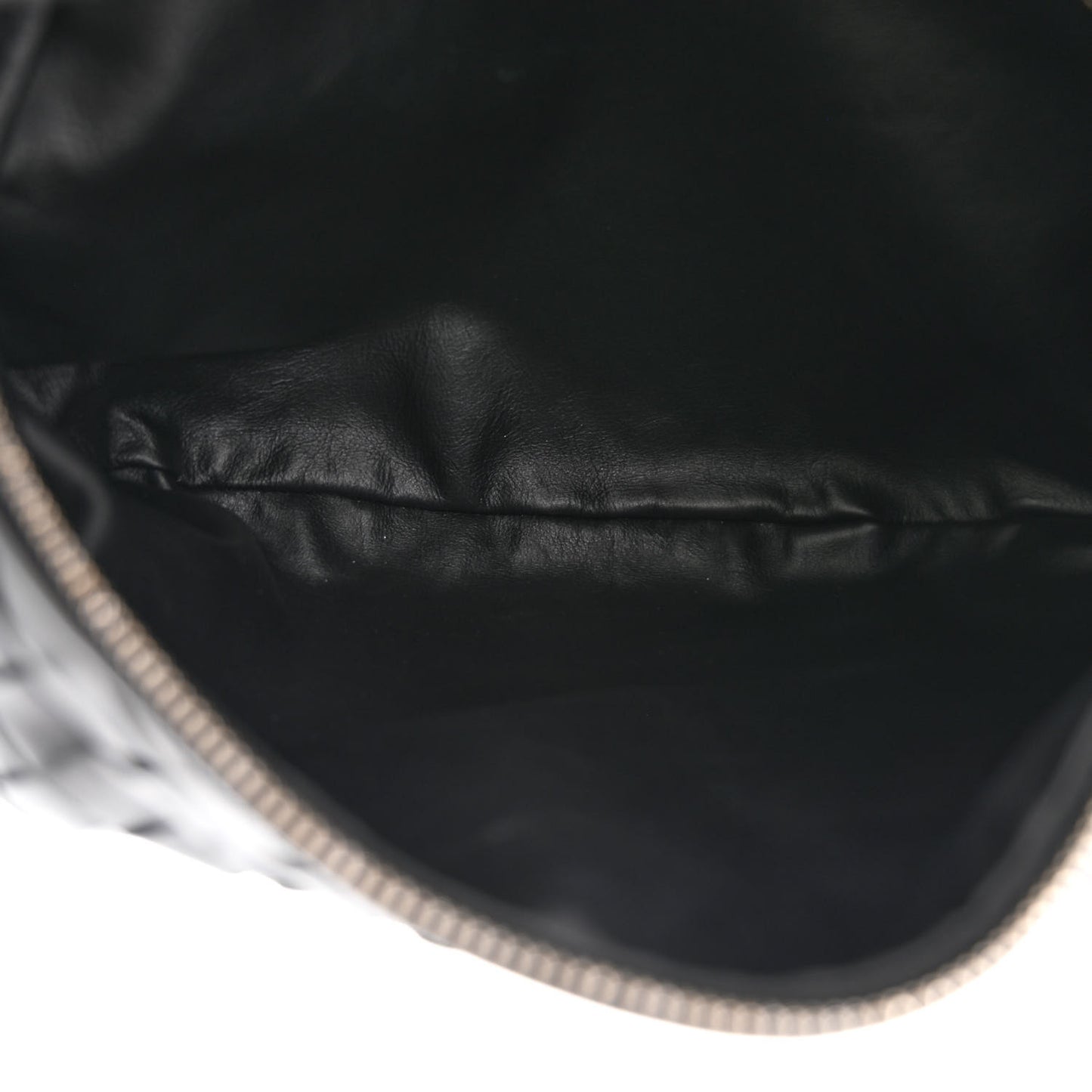 Nappa Intrecciato Teen Jodie Hobo Black