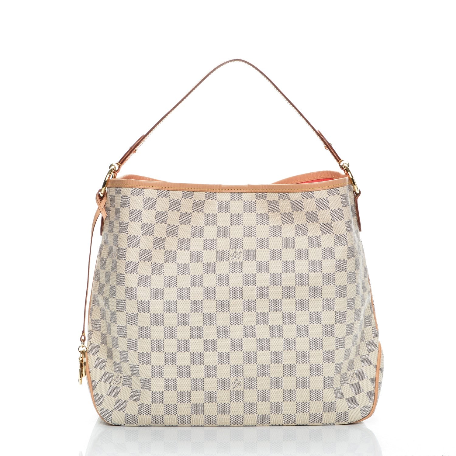 Louis Vuitton Damier Azur Delightful MM Pink 1 of 7