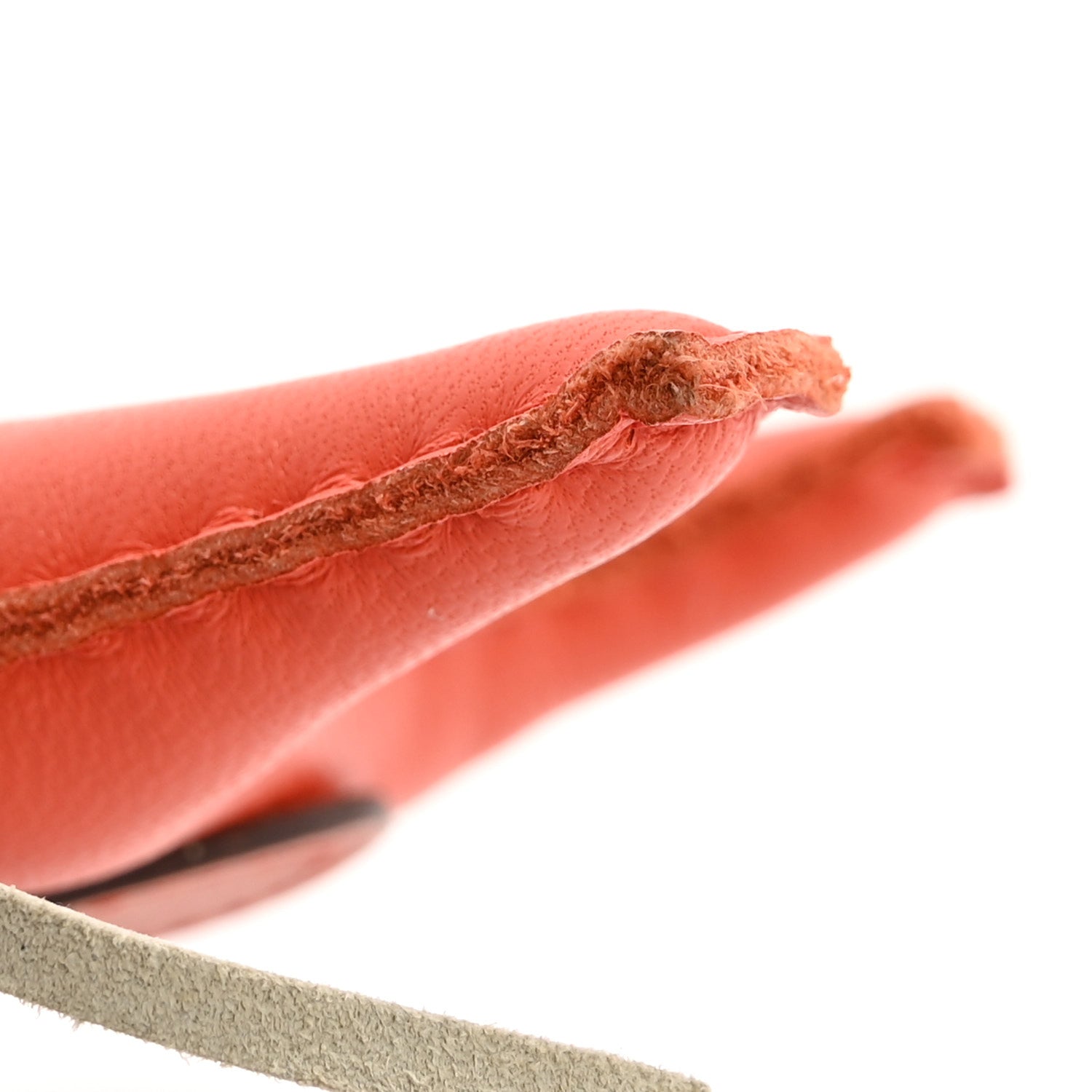 Hermes Milo Lambskin Grigri Rodeo Pegase Horse Bag Charm PM Orange Poppy Craie Terre Battue 5 of 8