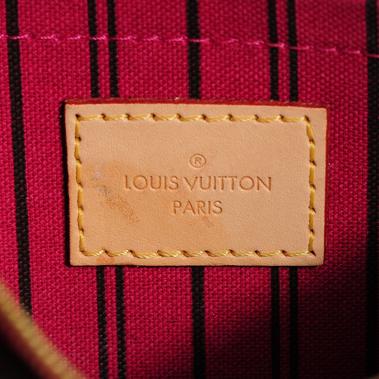 Monogram Neverfull MM GM Pochette Pivoine