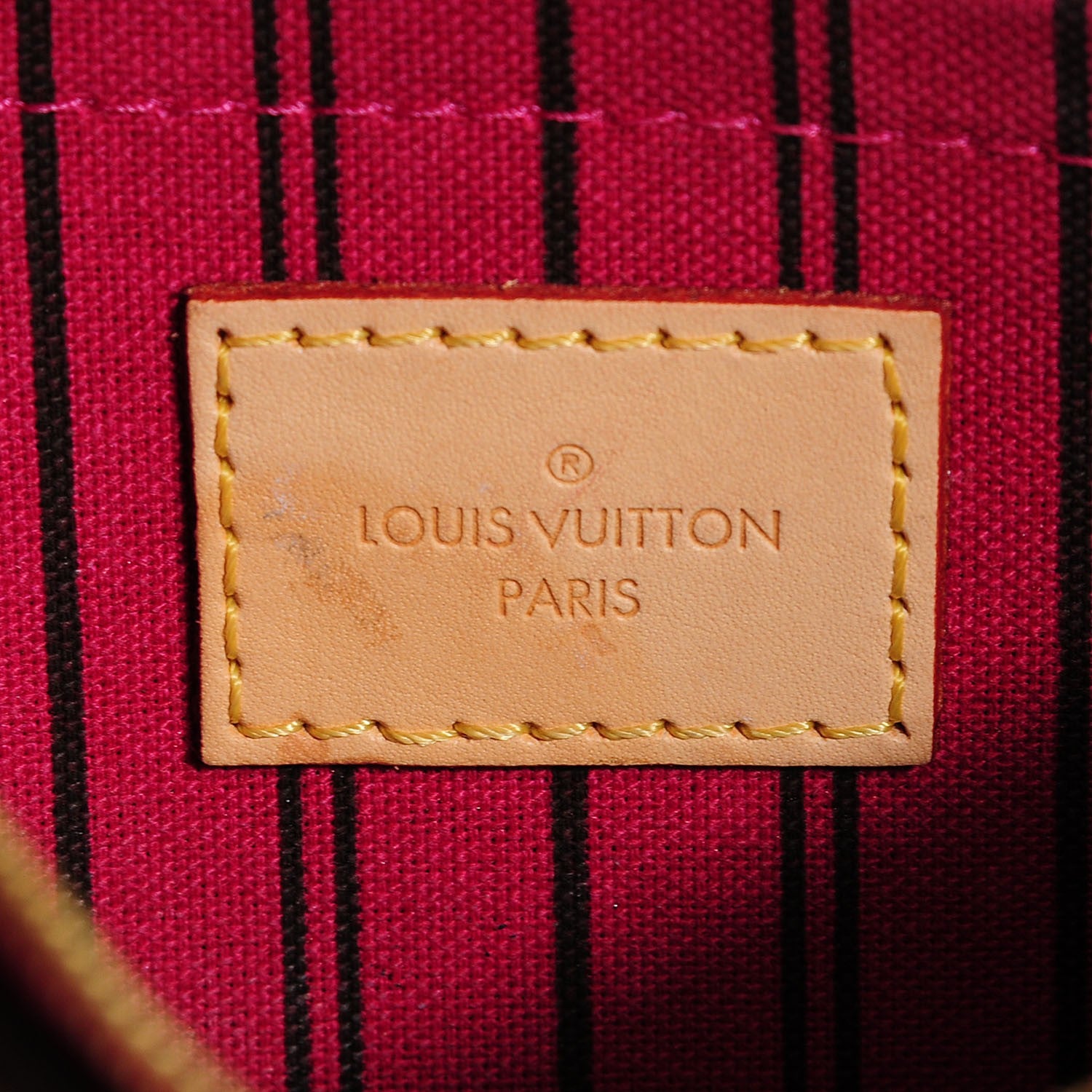 Louis Vuitton Monogram Neverfull MM GM Pochette Pivoine 6 of 8