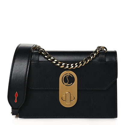 Christian Louboutin Calfskin Mini Elisa Shoulder Bag Black 1 of 12