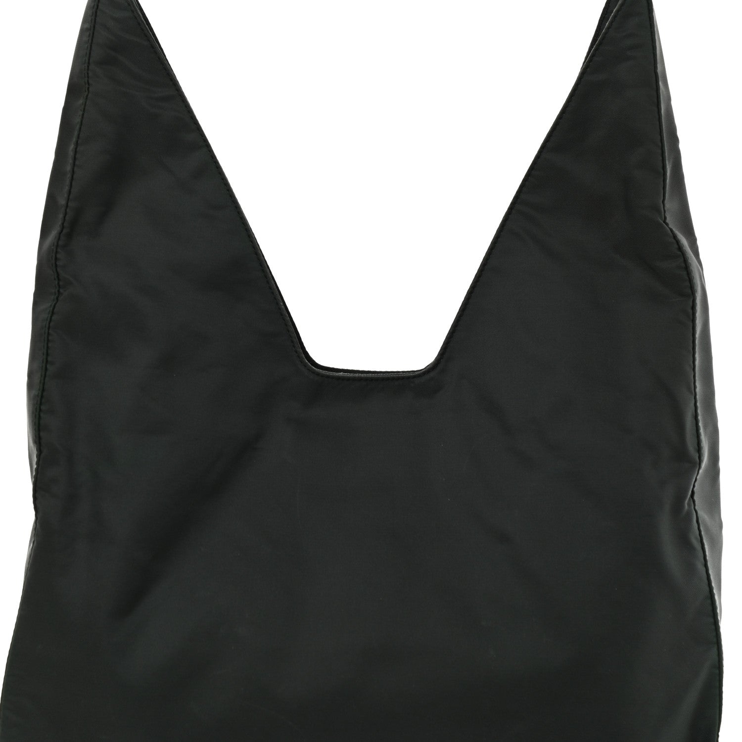 Prada Tessuto Nylon Hobo Black 6 of 11