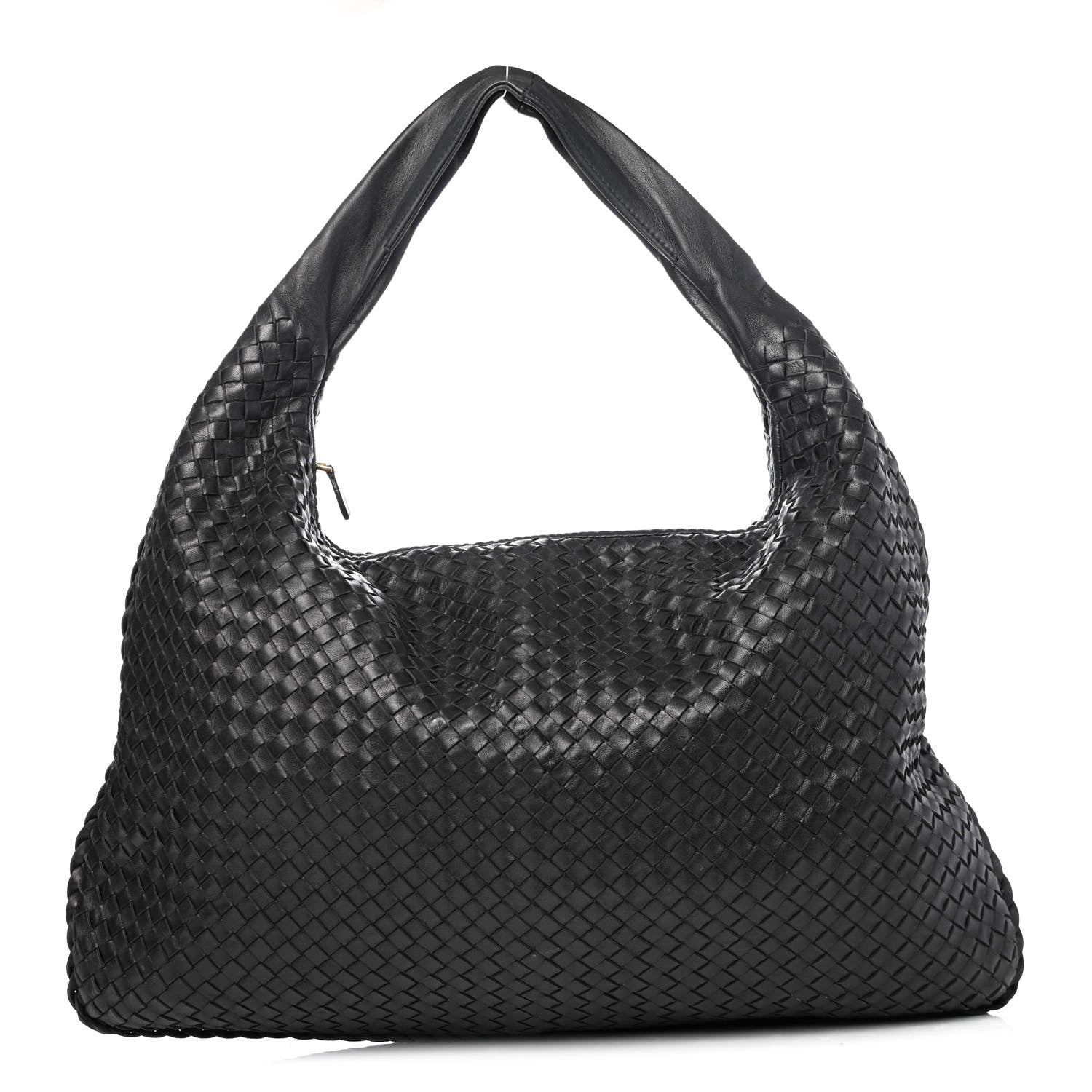 Bottega Veneta Nappa Intrecciato Maxi Veneta Hobo Black 1 of 6