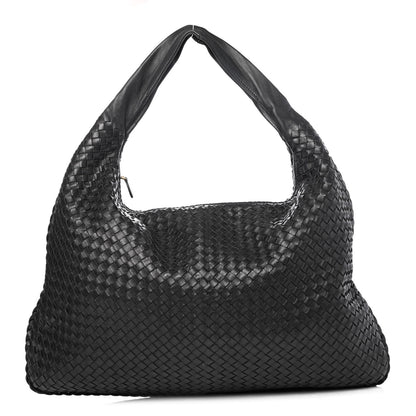 Bottega Veneta Nappa Intrecciato Maxi Veneta Hobo Black 1 of 6
