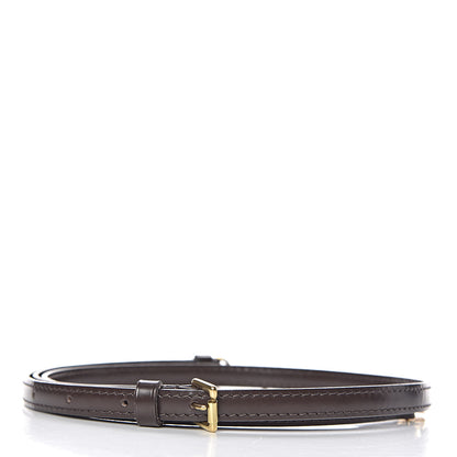 Louis Vuitton Calfskin 16mm Shoulder Strap Brown 3 of 7