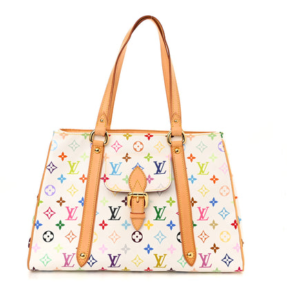 Louis Vuitton Monogram Multicolor Aurelia MM White 1 of 11