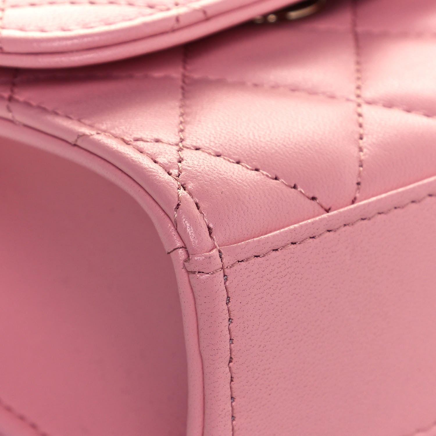 Chanel Lambskin Quilted Mini Trendy CC Clutch With Chain Pink 8 of 12