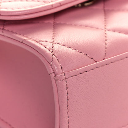 Chanel Lambskin Quilted Mini Trendy CC Clutch With Chain Pink 8 of 12