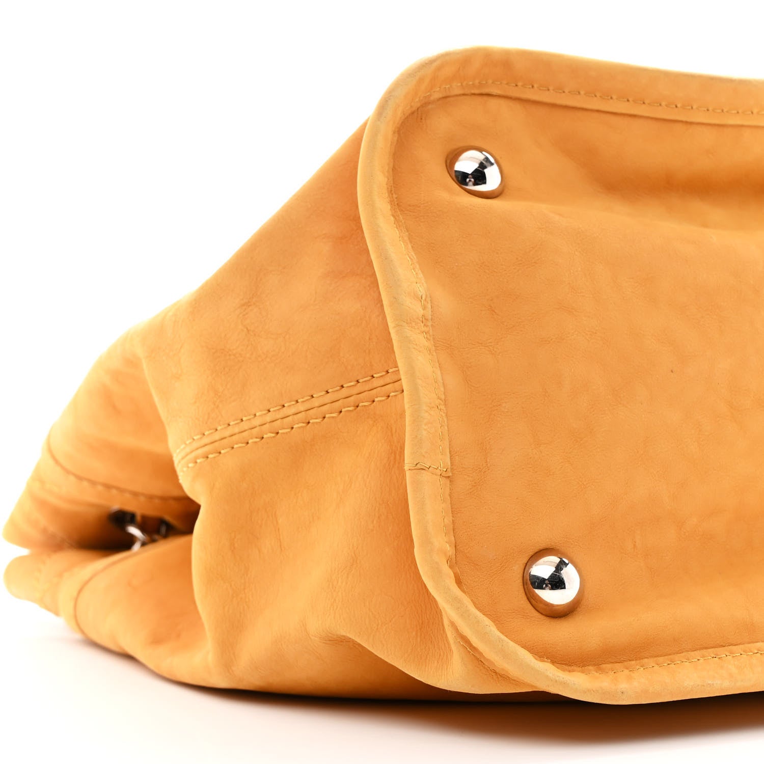 Chanel Ultra Soft Suede Calfskin Natural Beauty Tote Yellow 9 of 10