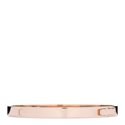 Hermes 18K Rose Gold Diamond PM H D'Ancre Bracelet SH 2 of 3